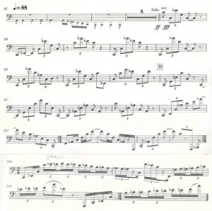 Richard Ayres - No. 42 In the Alps, Act III, Scene 1 - Trombone